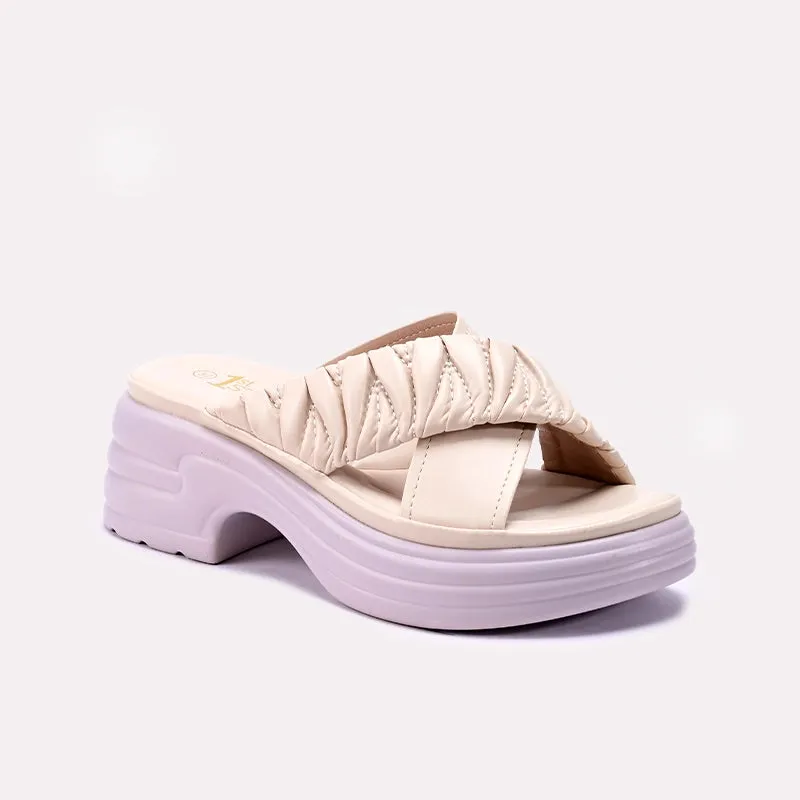 World Walk Womens Fawn Platform Slippers 0413356