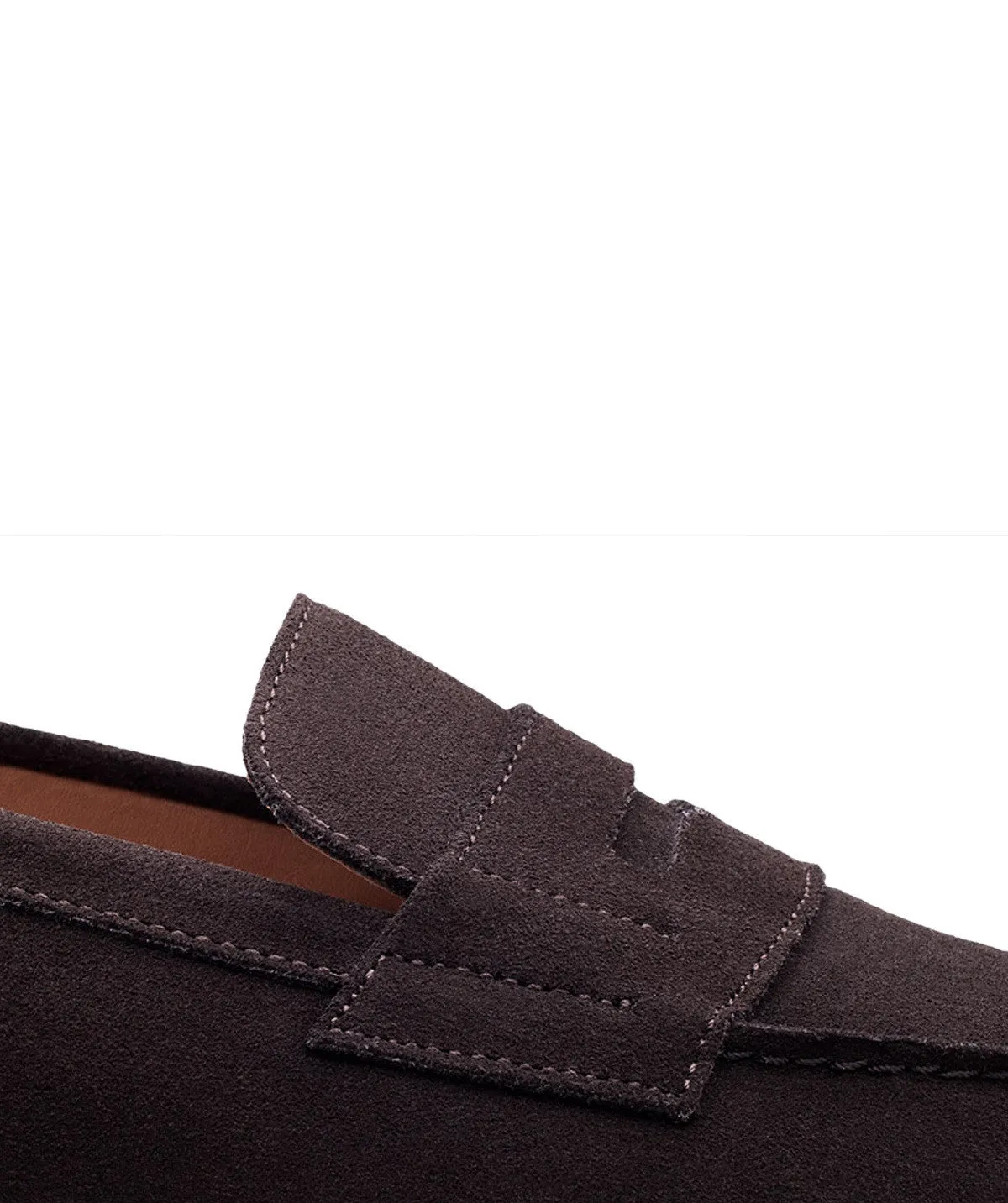 Mocassin COLLEGE 1986 Daim Marron Suede Finish