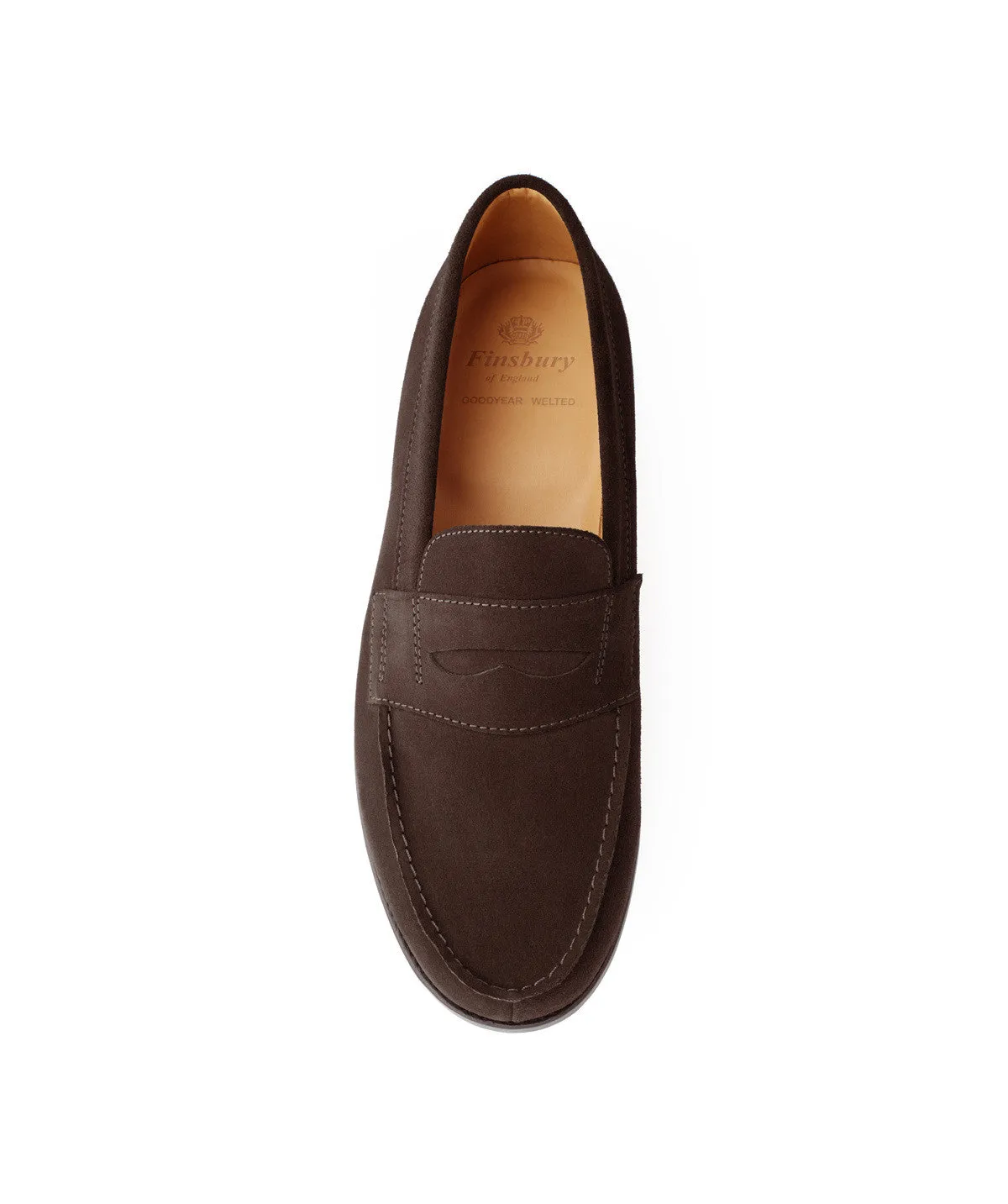 Easy Motion Sneaker Technology Mocassin COLLEGE 1986 Daim Marron