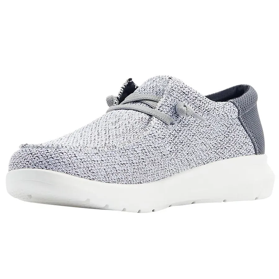 Simple Look Ariat Men's Distressed White Hilo Shoe