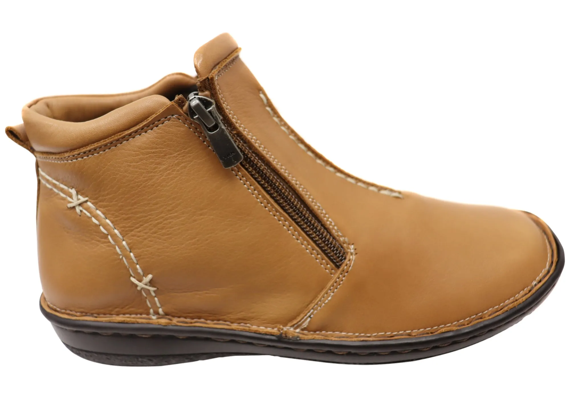 Orizonte Luna Womens European Comfort Leather Ankle Boots Thermal Core Adventure Seeker Quality Design
