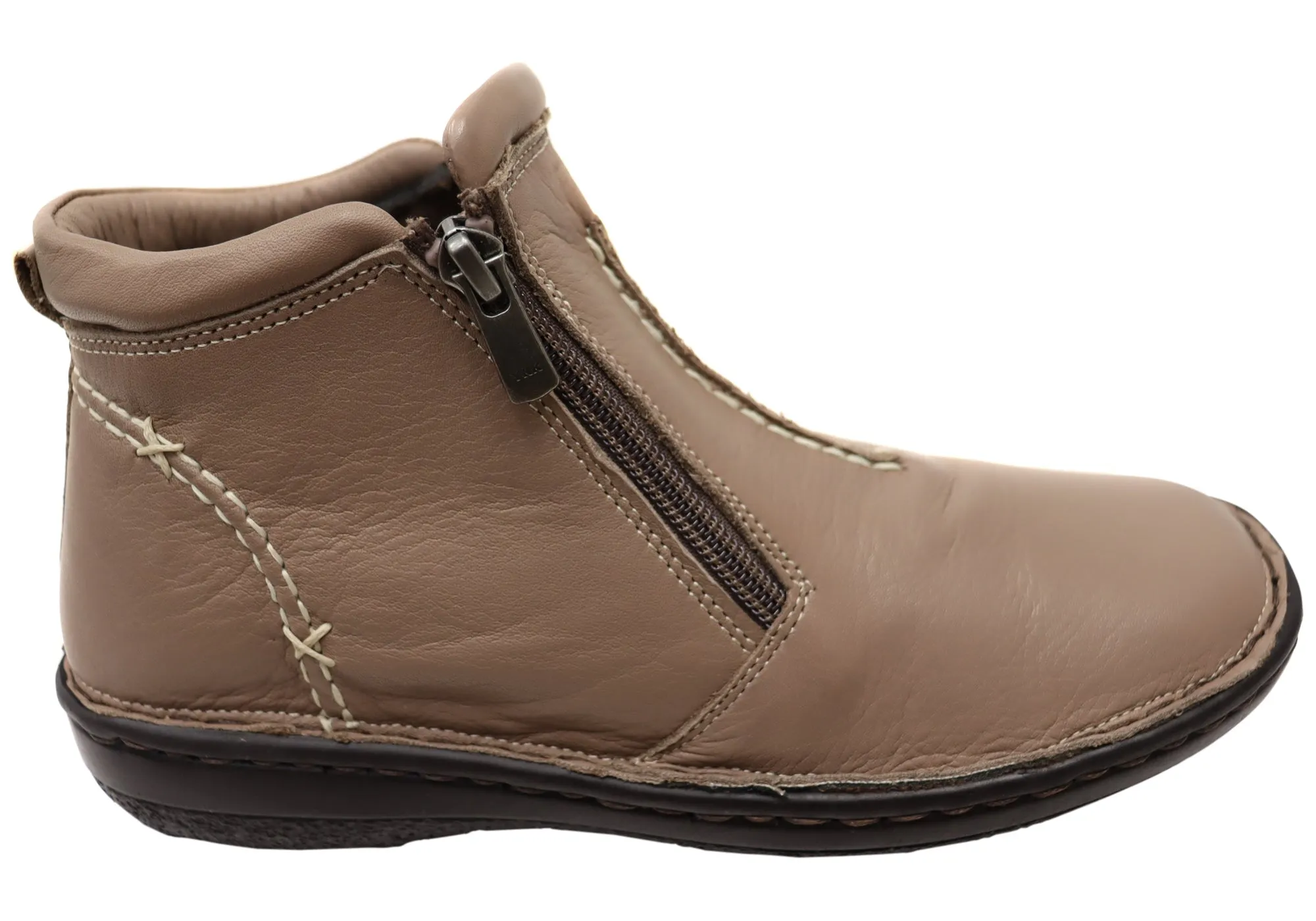 Versatile Design Comfort Lining Trail Exploration Orizonte Luna Womens European Comfort Leather Ankle Boots
