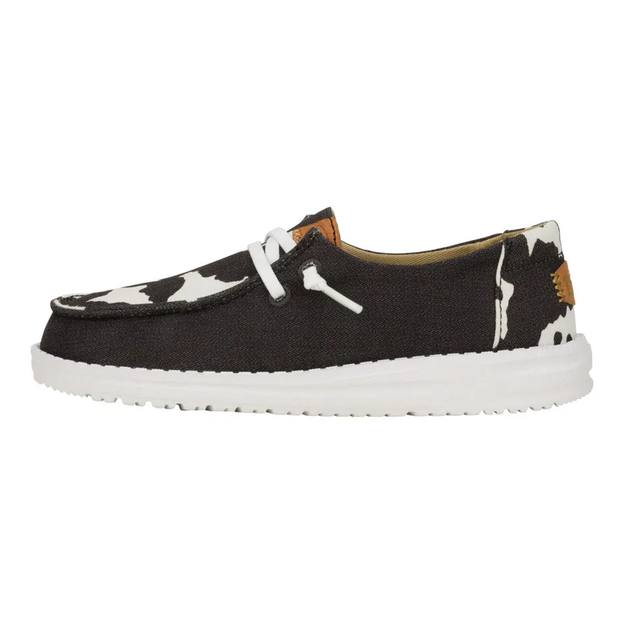 Casual Edge Sneaker Bags Wendy Youth Animal - Black/Cow