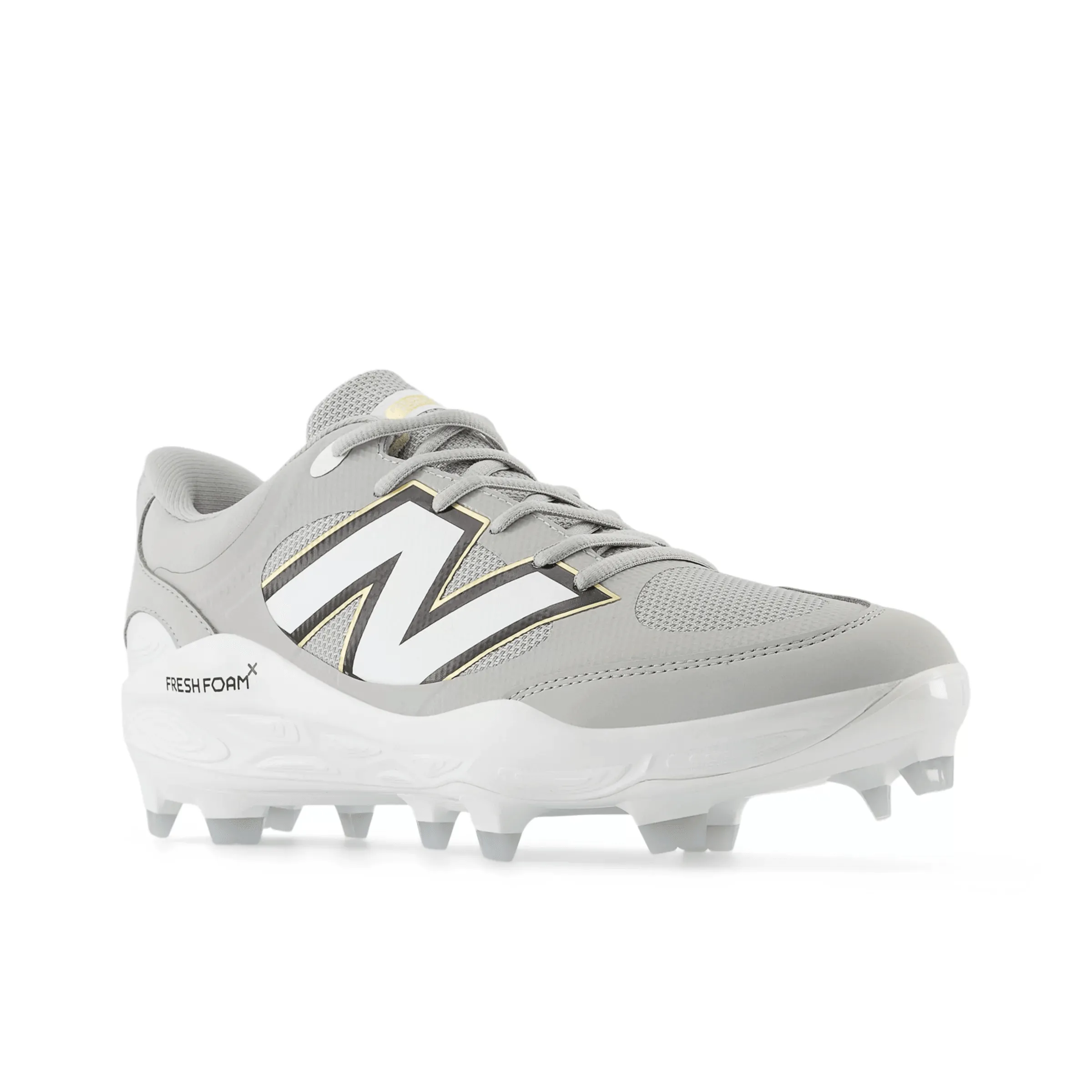 New Balance Men's Fresh Foam 3000 v7 Molded Baseball Cleats - Raincloud - PL3000G7 Game Ready