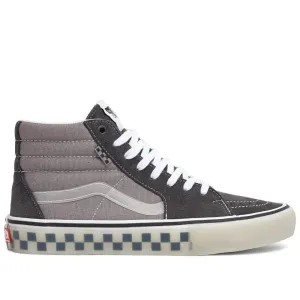 Vans Skate SK8 Hi - Translucent Rubber Grey Slip On Style Concert Mood