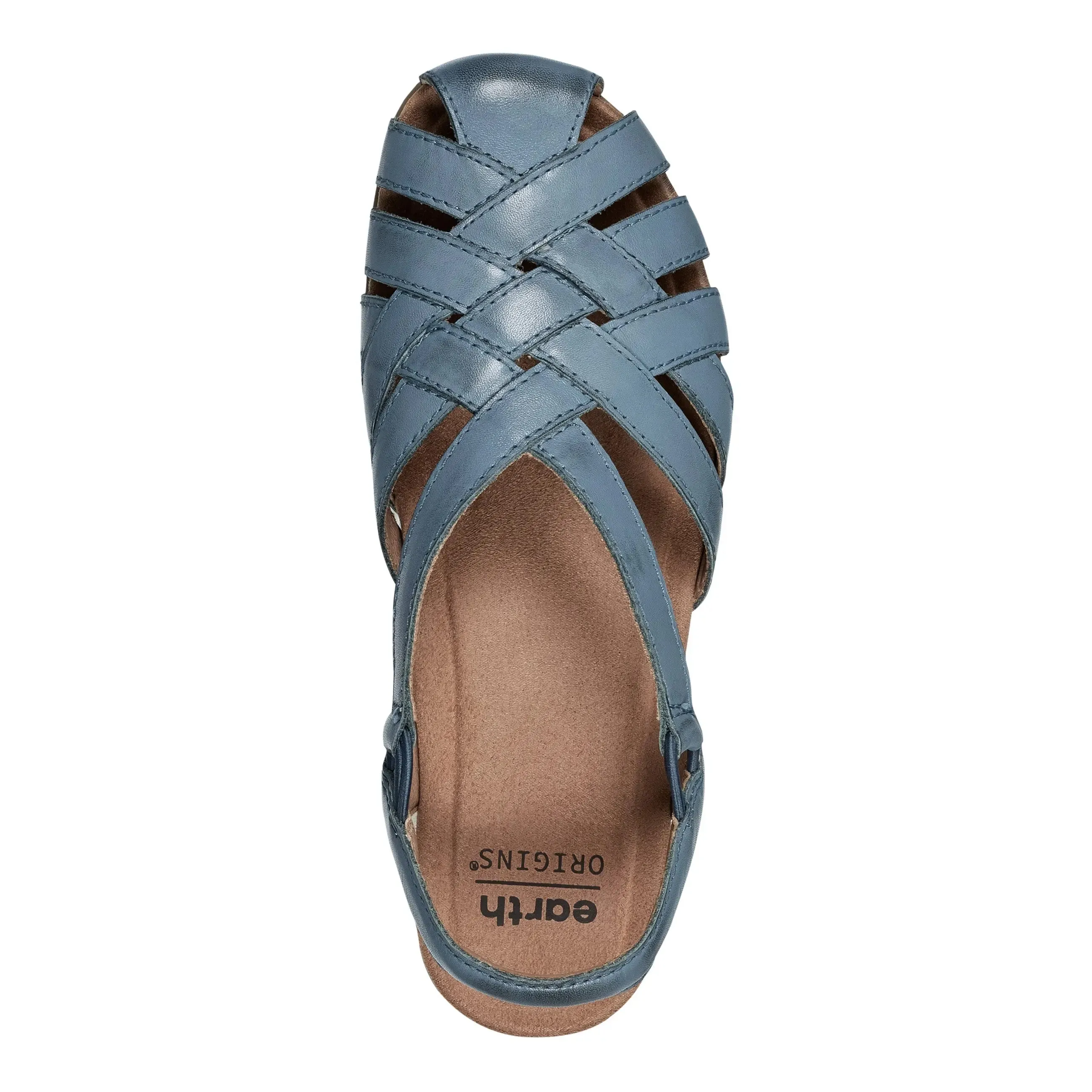 Polish Look Dust Free Berri Woven Casual Round Toe Slip-on Sandals