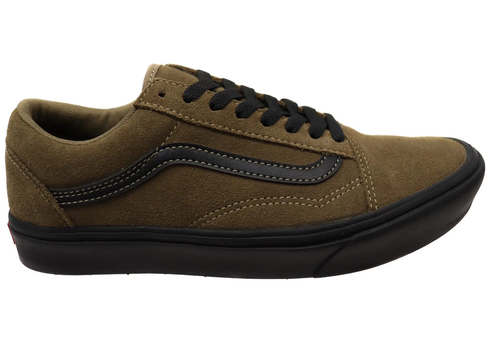 Weekend Ready Pull Tab Vans Comfy Cush Old Skool Suede Kangaroo Comfortable Sneakers