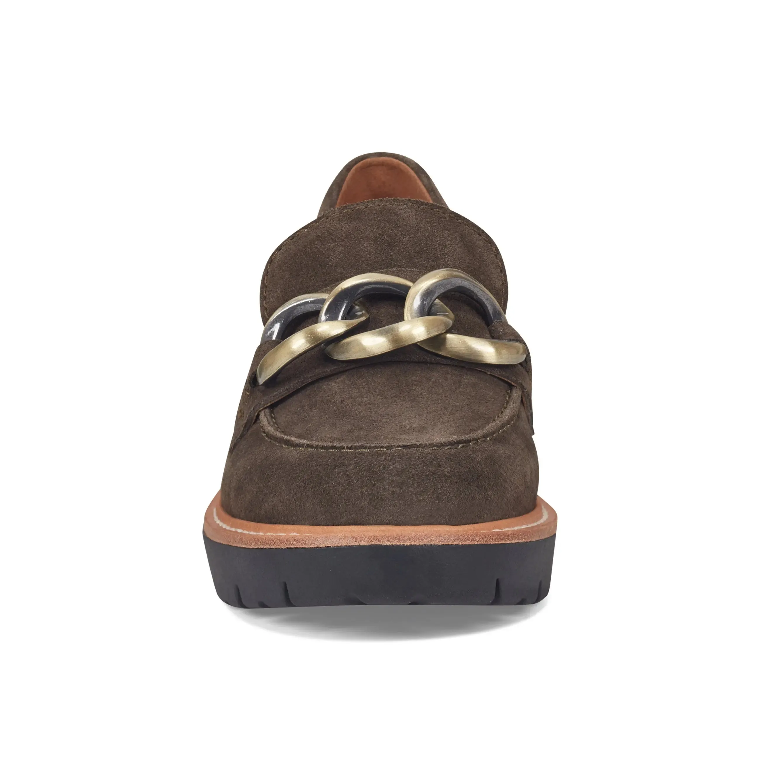 Body Balance Event Mode Zalor Round Toe Lug Sole Casual Slip-on Loafers