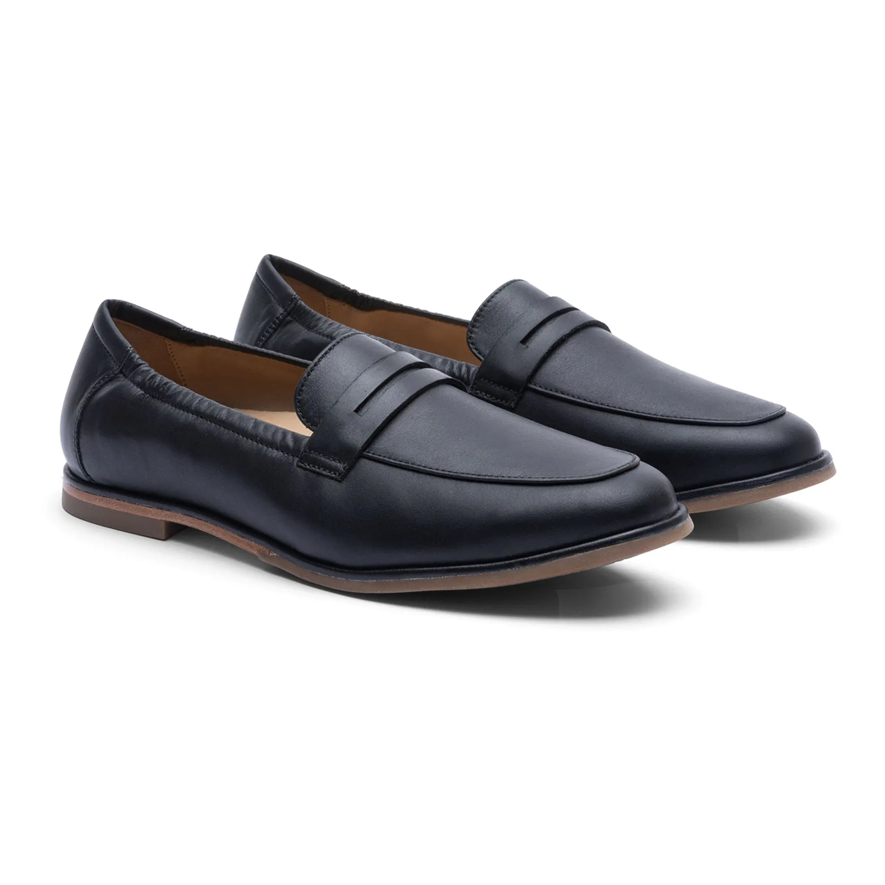 Strada Loafer Metatarsal Leather Grain