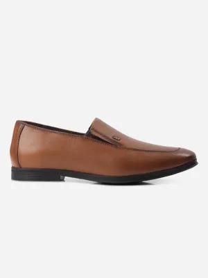 Fashion Forward Style Core Men's Tan Regular Toe Slip On Formal (ID6114)