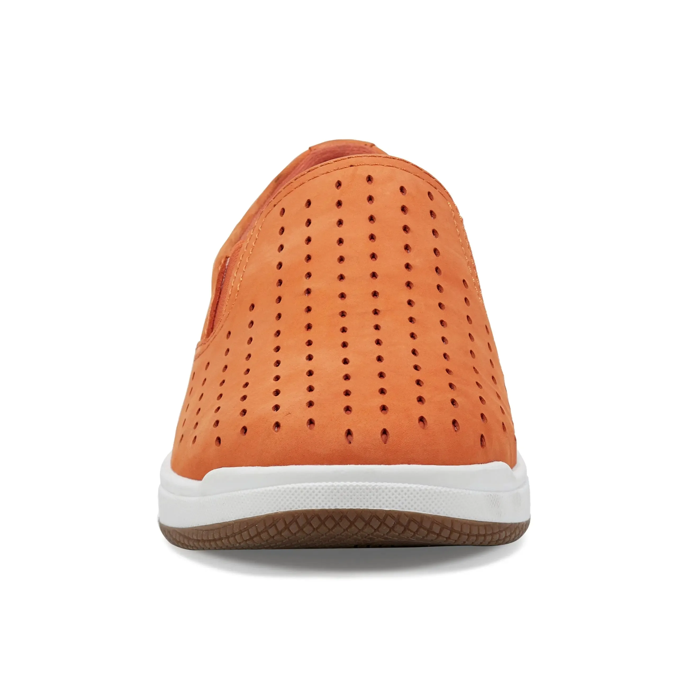 Denim Cool Clear Glow Nel Laser Cut Round Toe Casual Slip-on Sneakers
