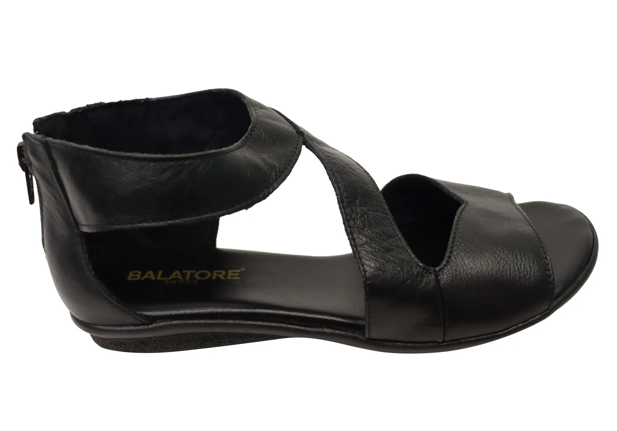 Evening Ease Comfortable walking shoes Balatore Donna Womens Comfortable Leather Sandals Made In Brazil