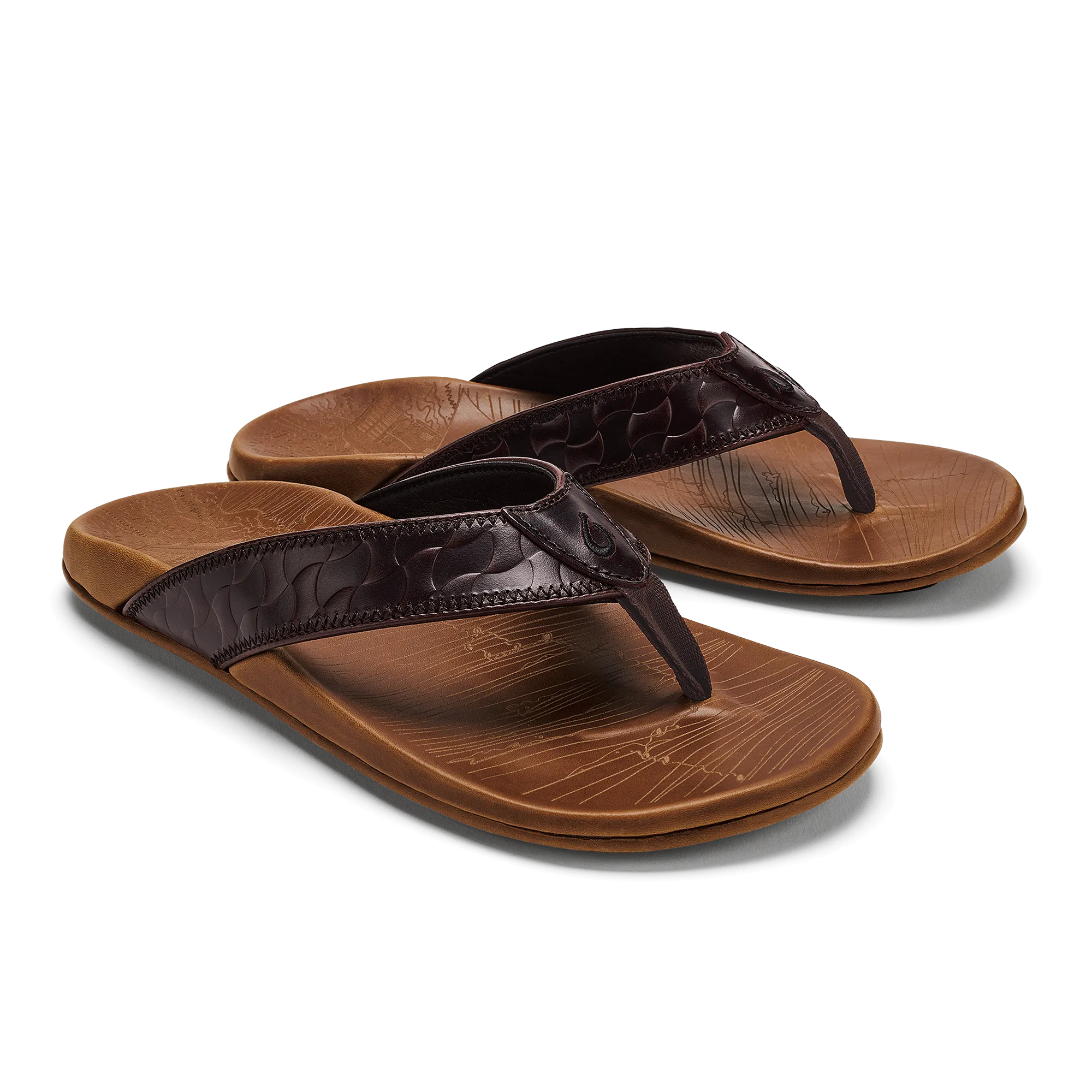 Hikianalia  -  Dark Java / Tan Low Weight Stylish Travel Flats