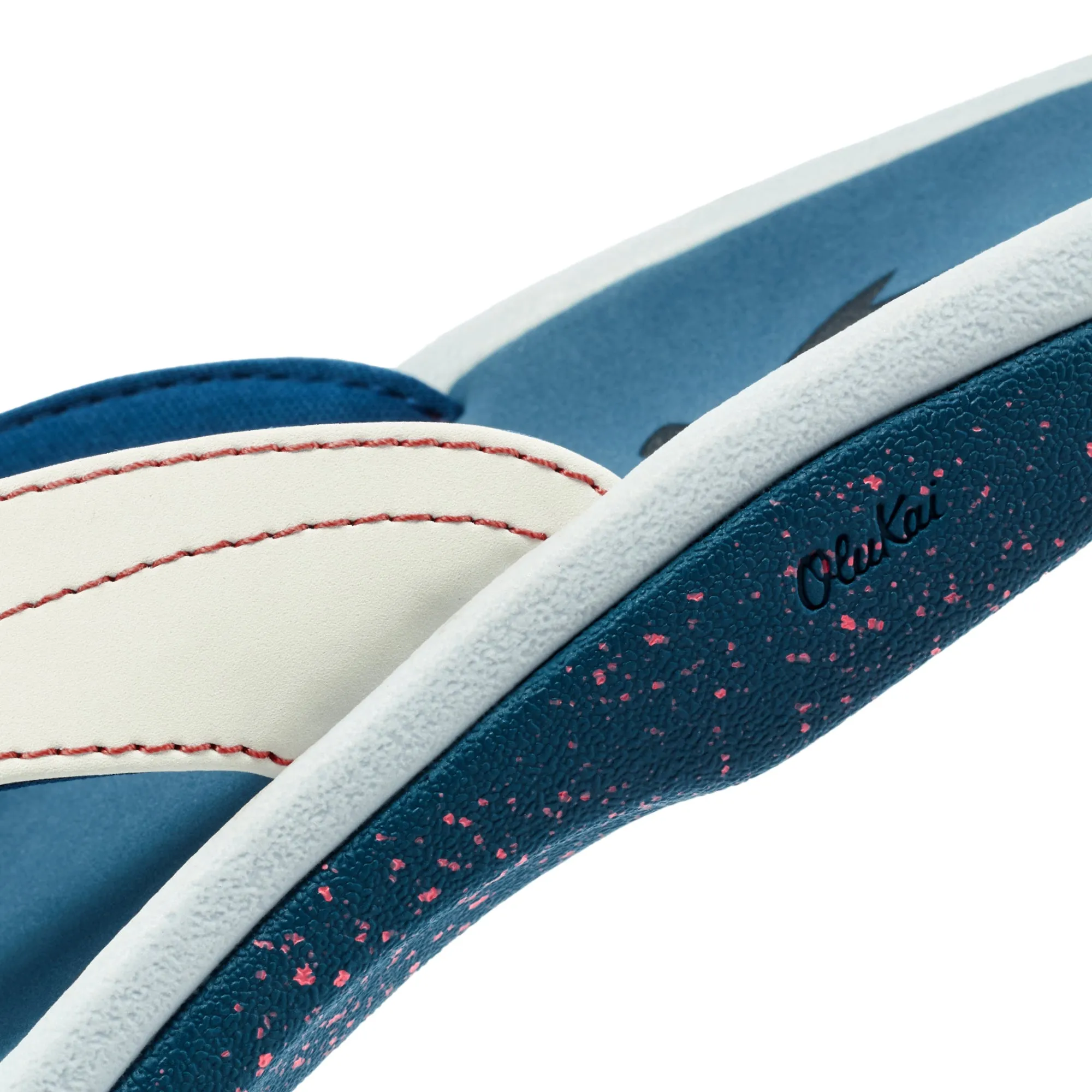 Ohana - Bright White / Ocean Blue Shiny Gem All weather