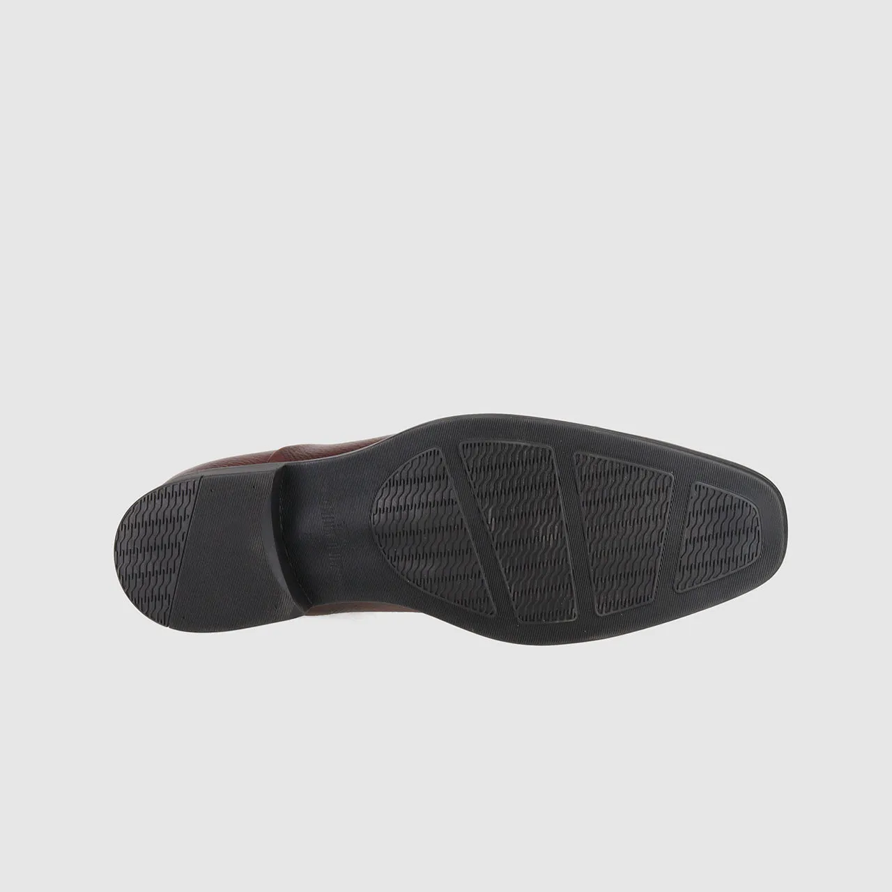 Pyne Dress Shoes Dark Brown Korean Shade Split Leather