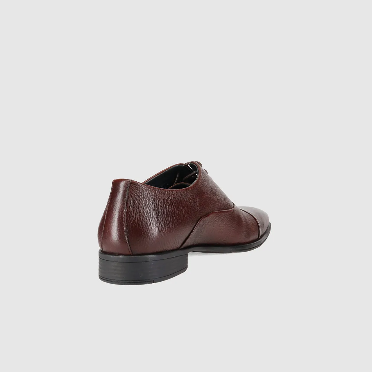 Pyne Dress Shoes Dark Brown Soft Leather