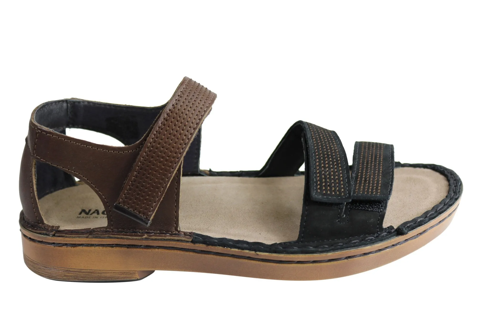 Naot Amarante Womens Leather Wide Fit Orthotic Friendly Sandals Fast Dry Casual Beach Shoes