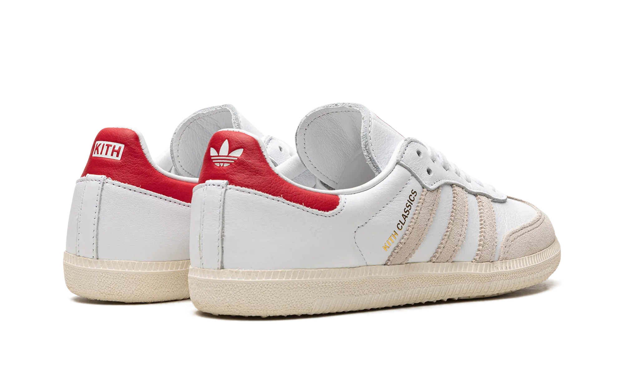 Samba Kith "Kith Classics Program White Red" Anti Odor Urban Stroll