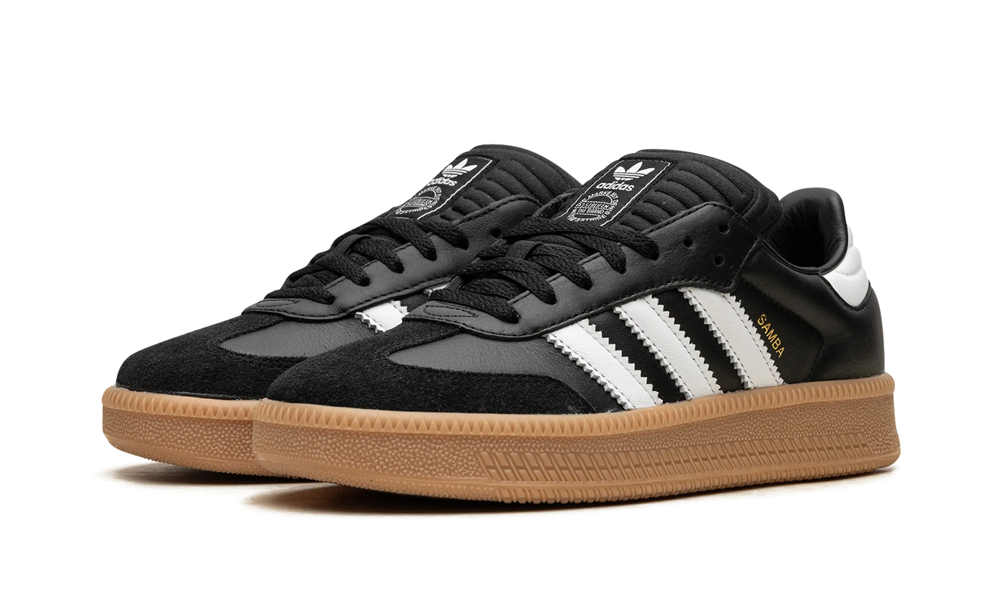 Height Plus orthopedic Samba XLG "Black White Gum"