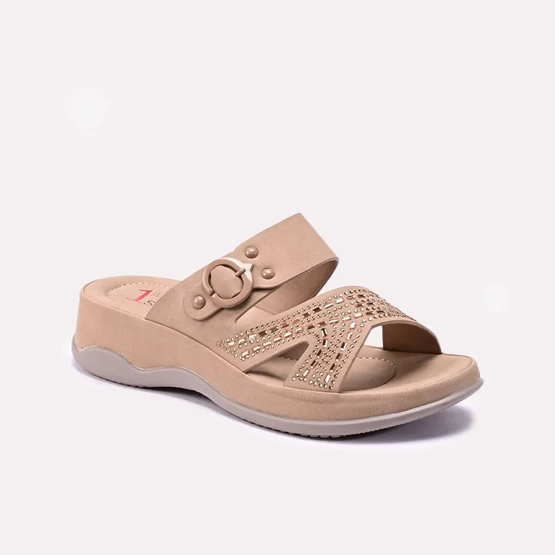 Bold Neon Zip Up Womens Fawn Casual Slippers 0413408