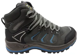Grisport Mens Flinders Mid Hiking Waterproof Boots Made In Italy Rugged Built Rural Traveler