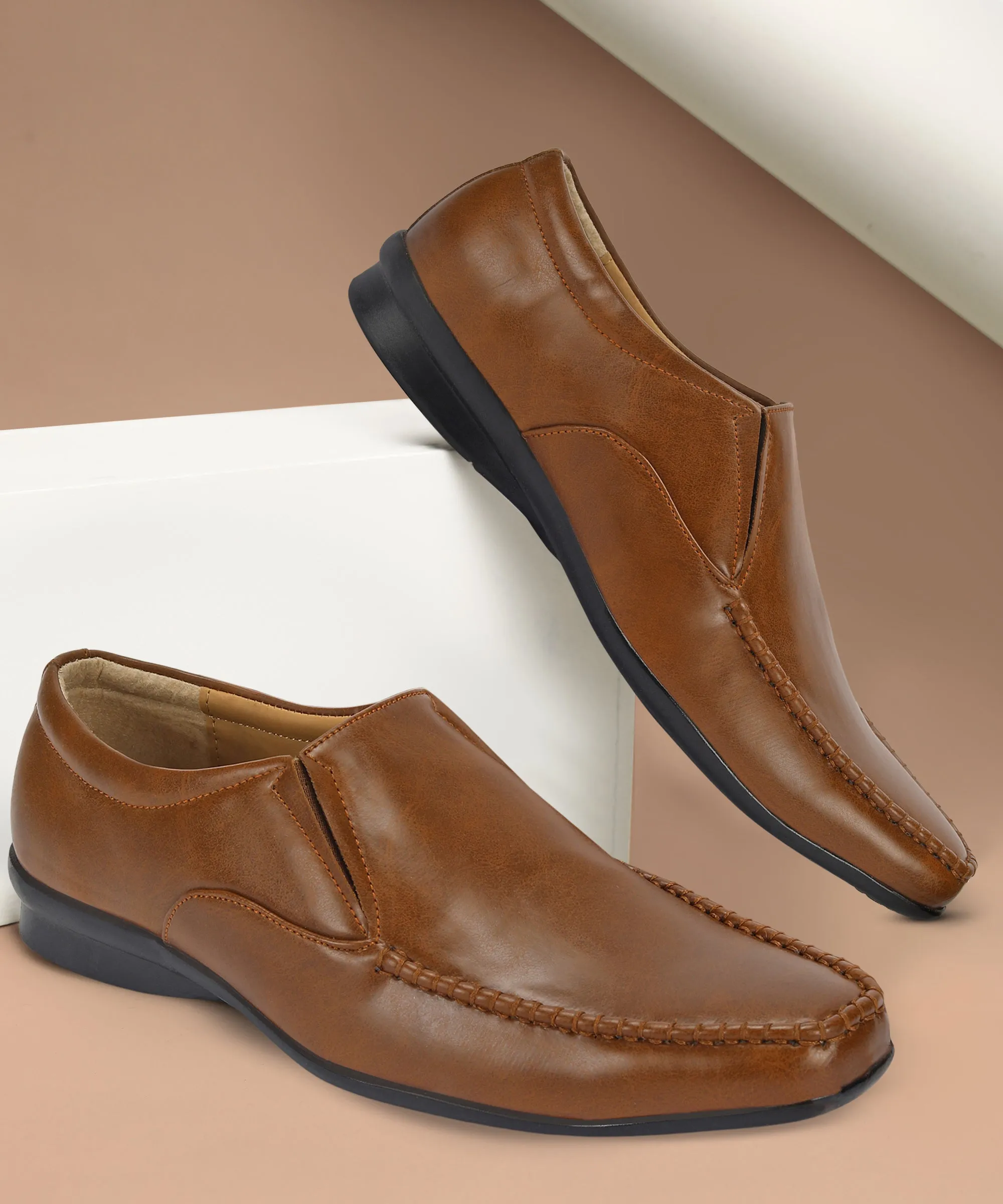 Retro Shade Suede Feel Paragon  K11236G Men Formal Shoes | Corporate Office Shoes | Smart & Sleek Design | Comfortable Sole with Cushioning | For Daily & Occasion Wear