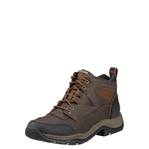 Pure Motion Zip   Up Ariat Distressed Brown Men's Terrain Lace up