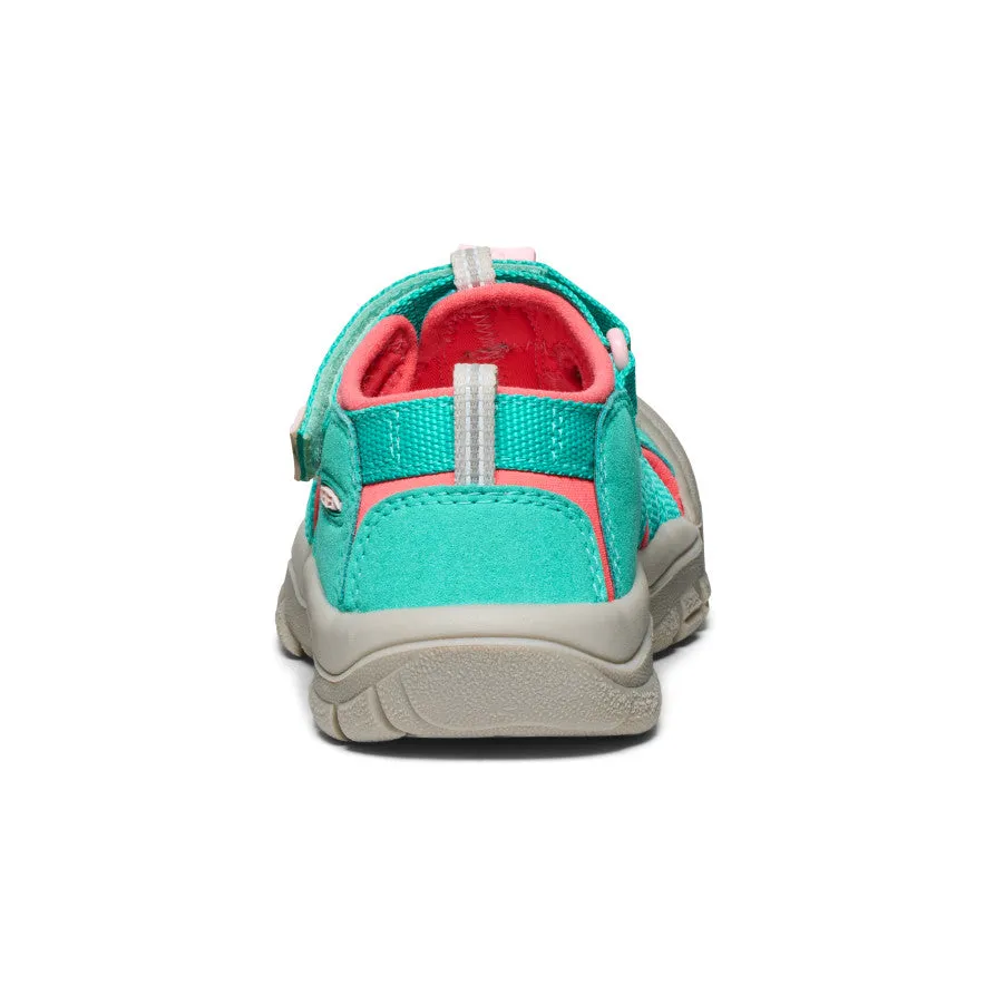 Little Kids' Newport H2  |  Bright Aqua/Giggle Pink Lightweight Footwear