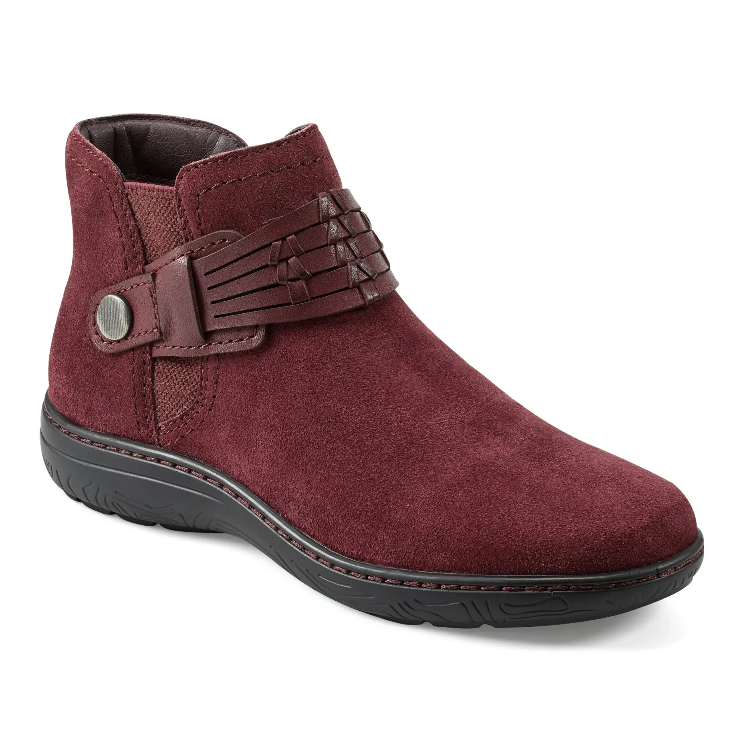 World Step Comfortable fit Synal Flat Casual Booties
