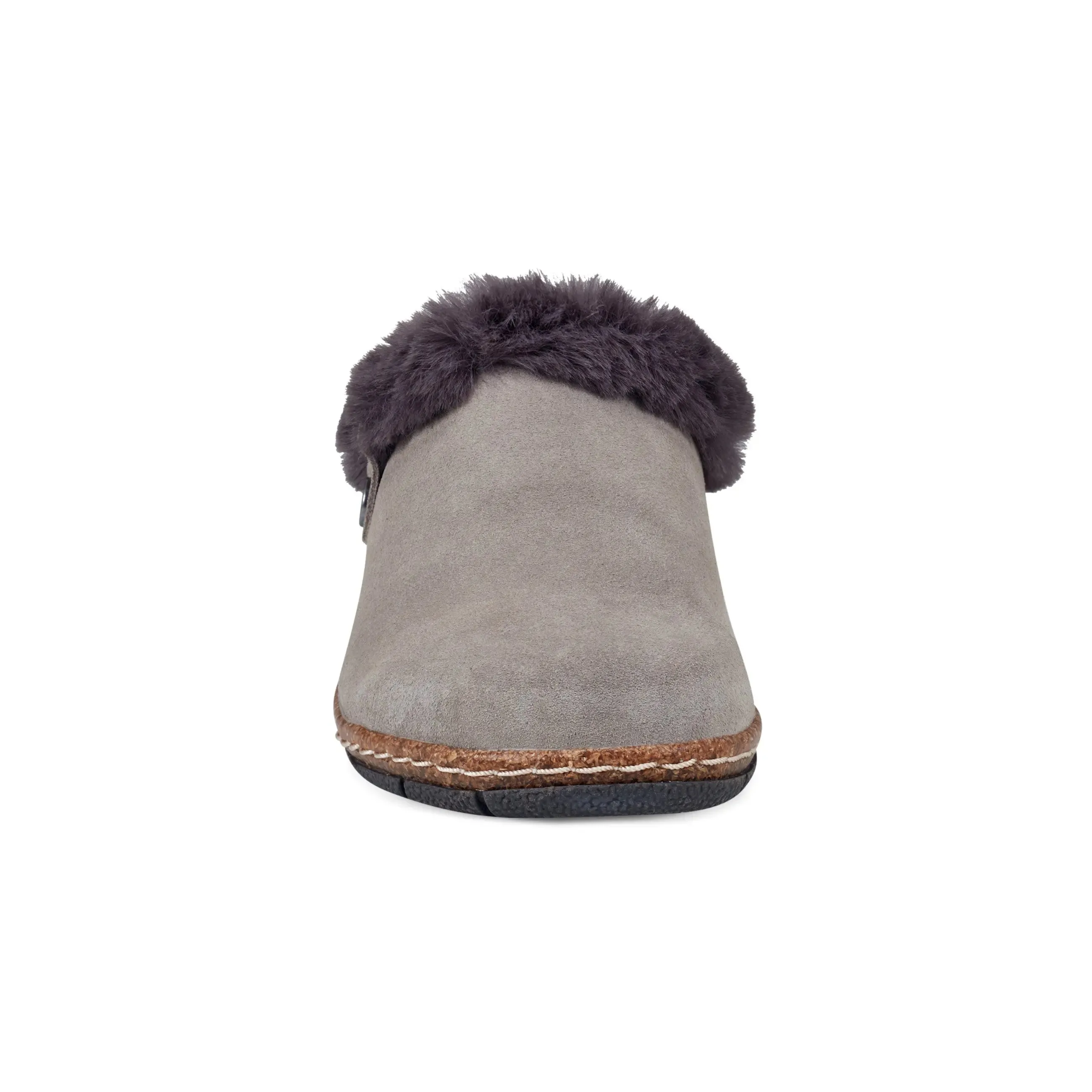 Breathable Beach Walk Elena Cold Weather Round Toe Casual Slip-on Clogs