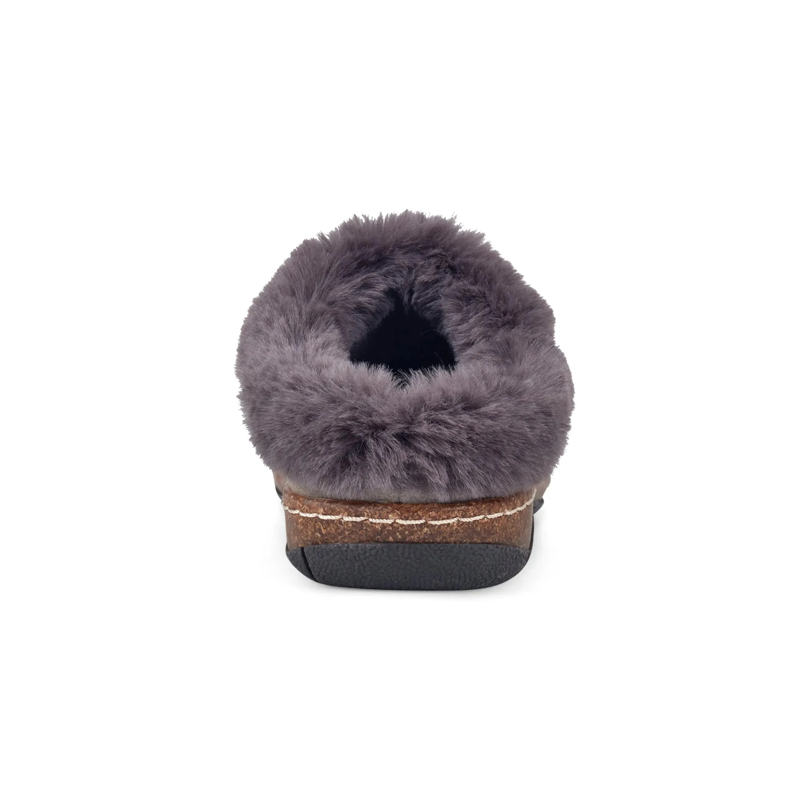 Elena Cold Weather Round Toe Casual Slip-on Clogs Japan Neat Mom Safe