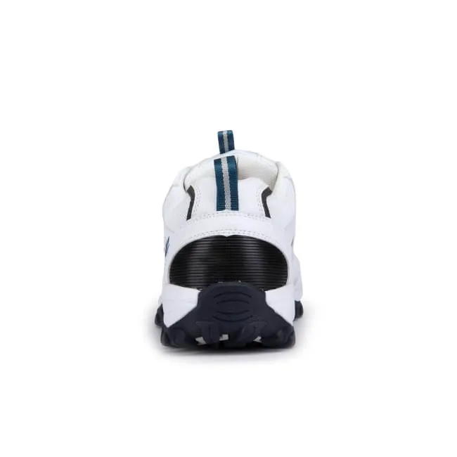 Mt. Emey 9708-3L White - Men's Extreme-Light Athletic Walking Shoes Comfort Stretch High Ankle