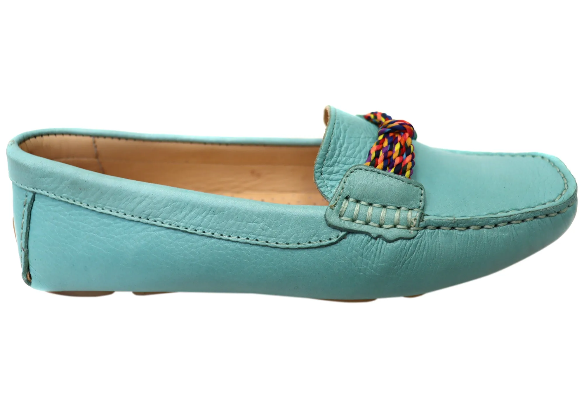 Savelli Erin Womens Comfortable Leather Loafers Shoes Made In Brazil Planet Hike Hop Hike