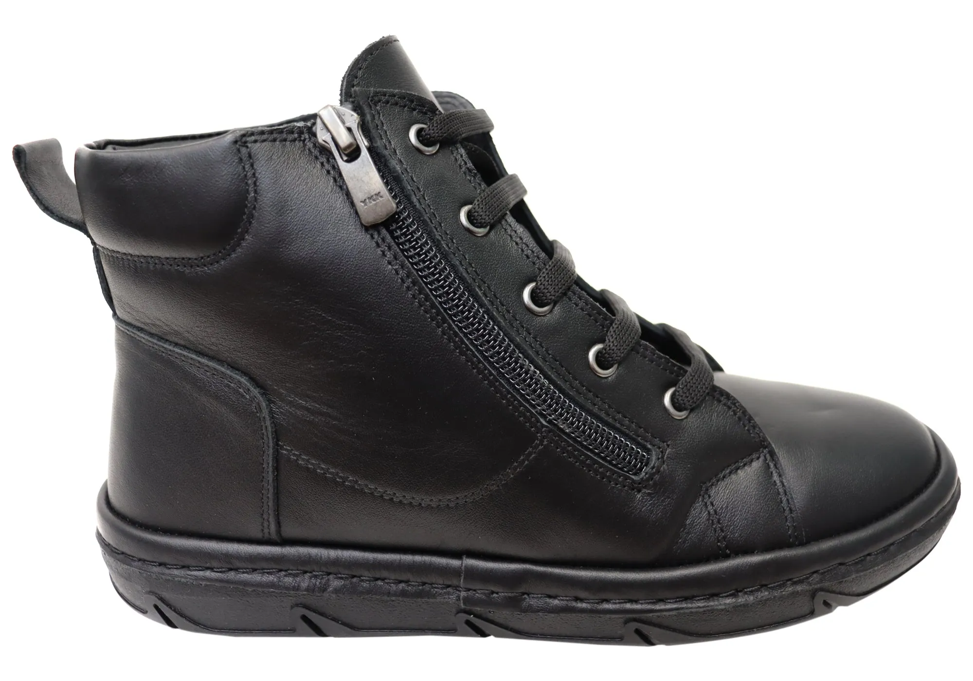 Orizonte Kylie Womens European Comfortable Leather Ankle Boots Quick Drying Urban Commute
