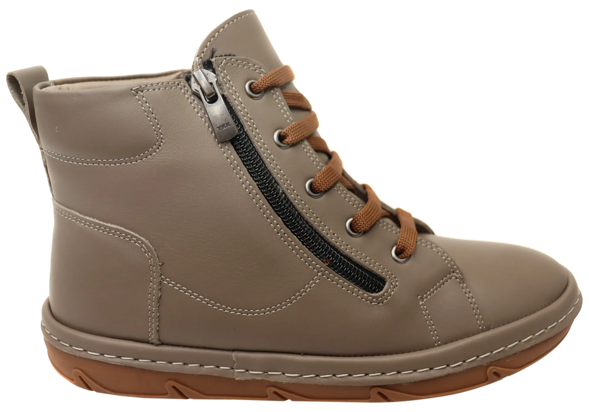 Simple Fit Orizonte Kylie Womens European Comfortable Leather Ankle Boots