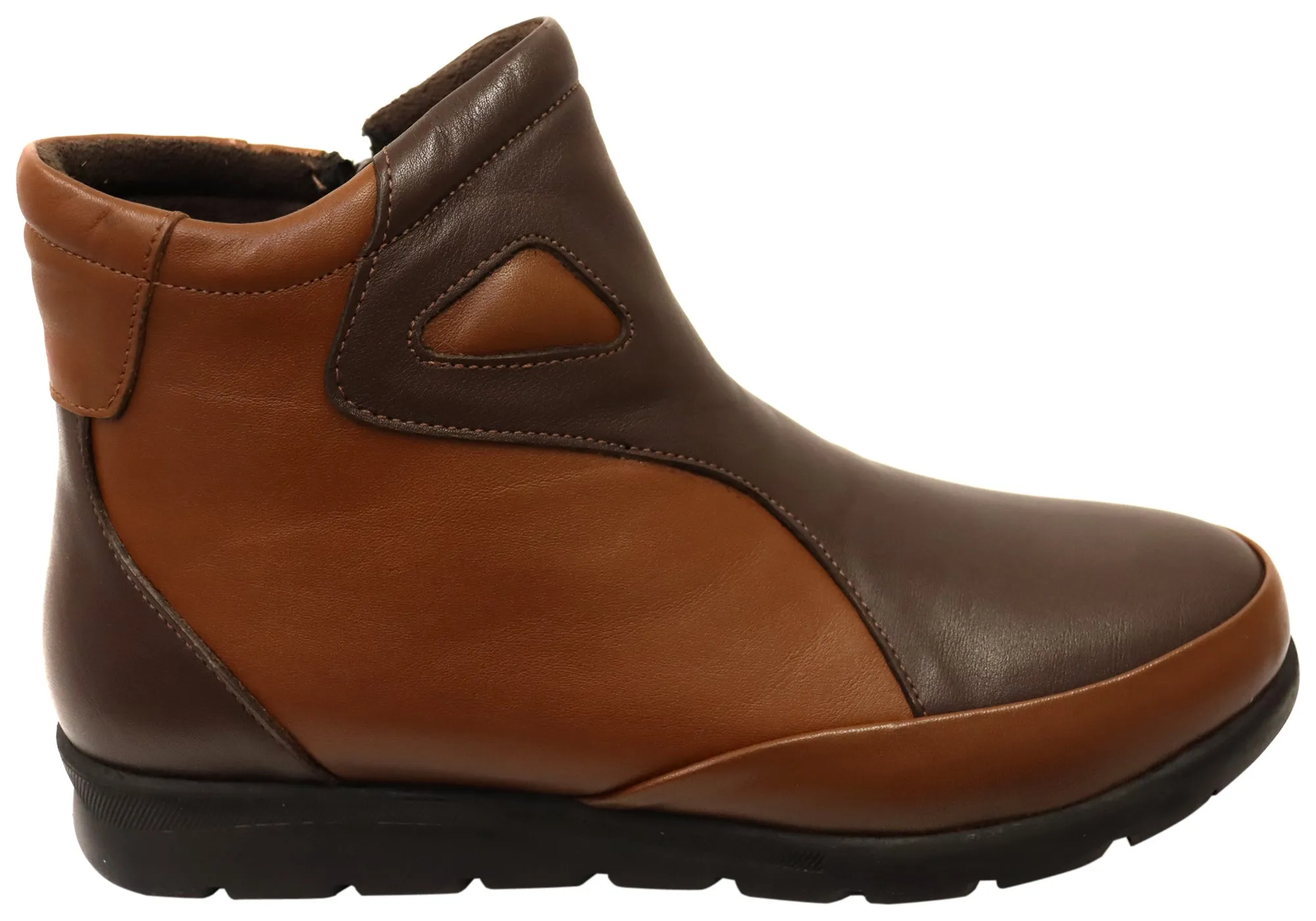 Orizonte Moora Womens European Comfortable Leather Ankle Boots Mud Resistant Backcountry Camper