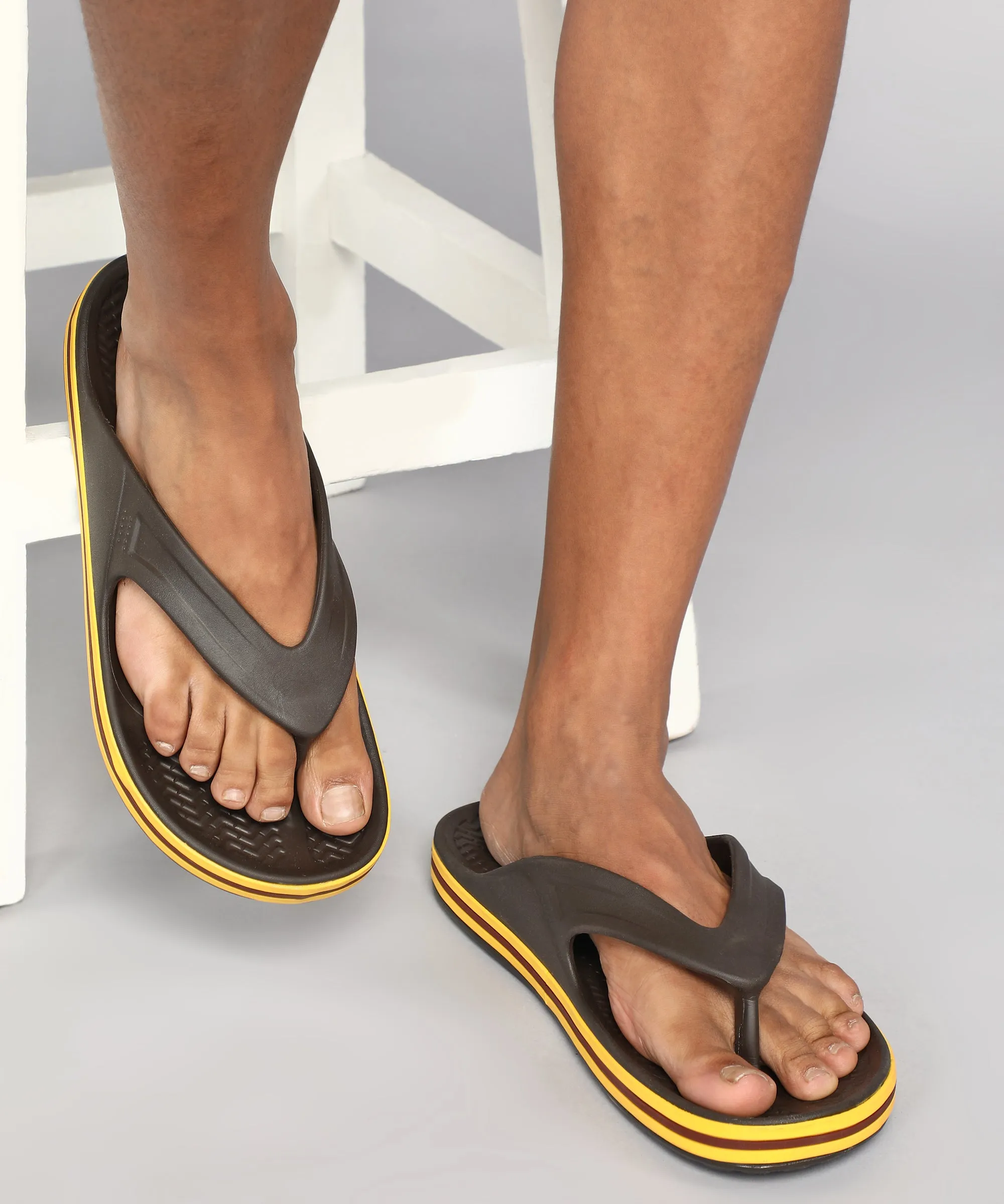 Cozy Style Paragon EVK3414G Men Slippers | Lightweight Flipflops for Indoor & Outdoor | Casual & Comfortable | For Everyday Use