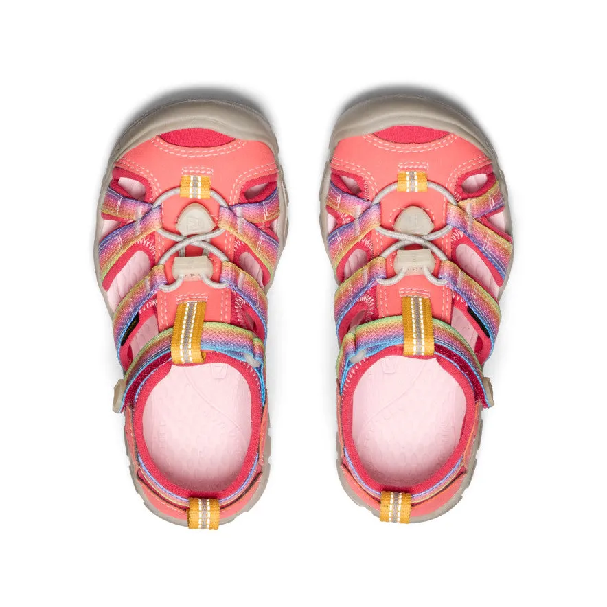 Practical Outdoor Footwear Little Kids' Seacamp II CNX  |  Rainbow Glow