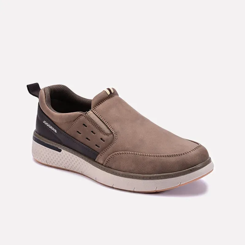 Khaki Slip On Casual Sneakers 0120584 Stable Move Neutral Step