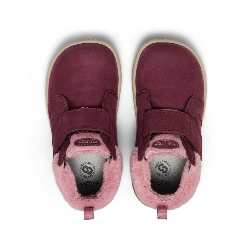 Elastic Gusset Little Kids' KNX Middie  |  Fig/Lilas