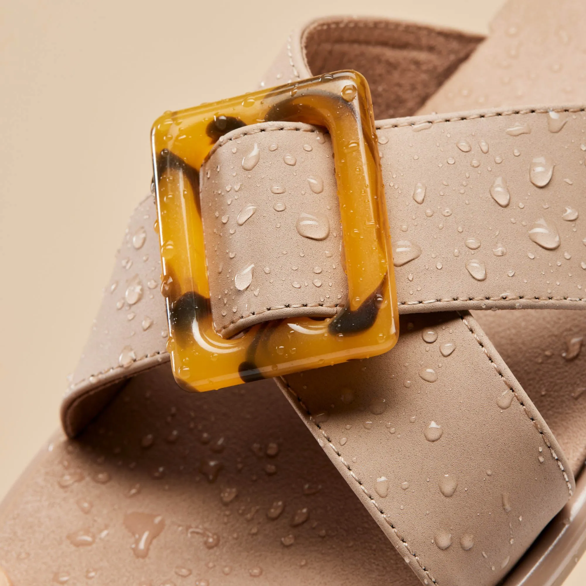 Practical Stylish Lai Slide - Taupe