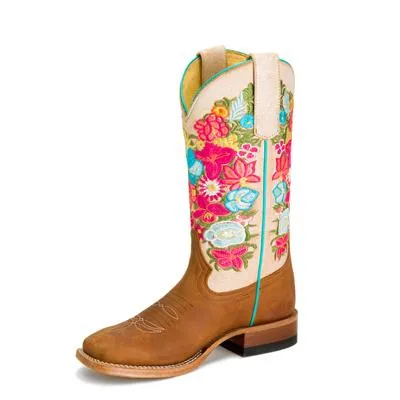 Cushioned Step Urban Commute Macie Bean Honey Crazyhorse Children's Boot