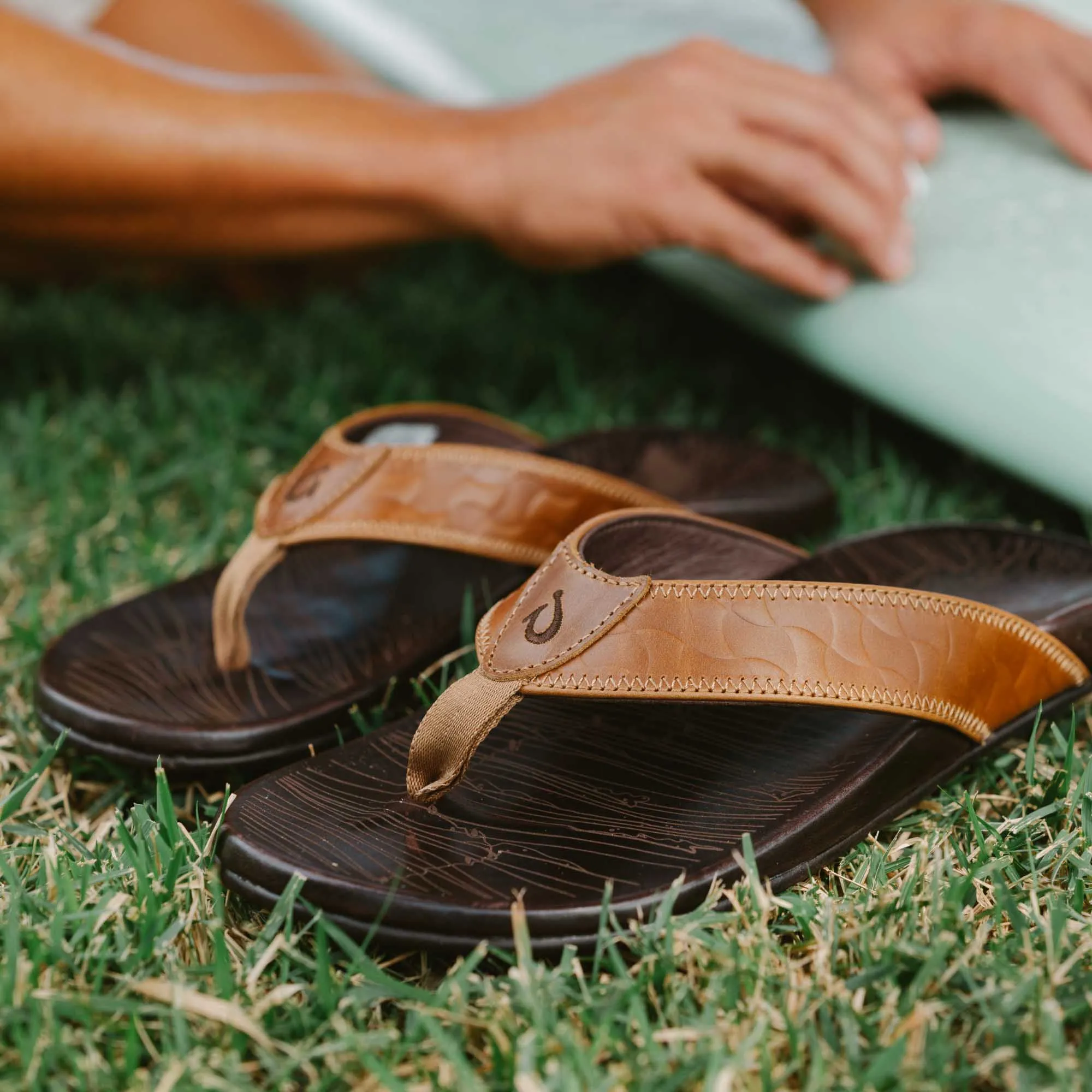 Quick Slide Hikianalia - Tan / Dark Java