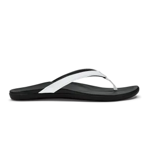 Hopio - White / Onyx Stylish Footwear Breathable Travel Sandals