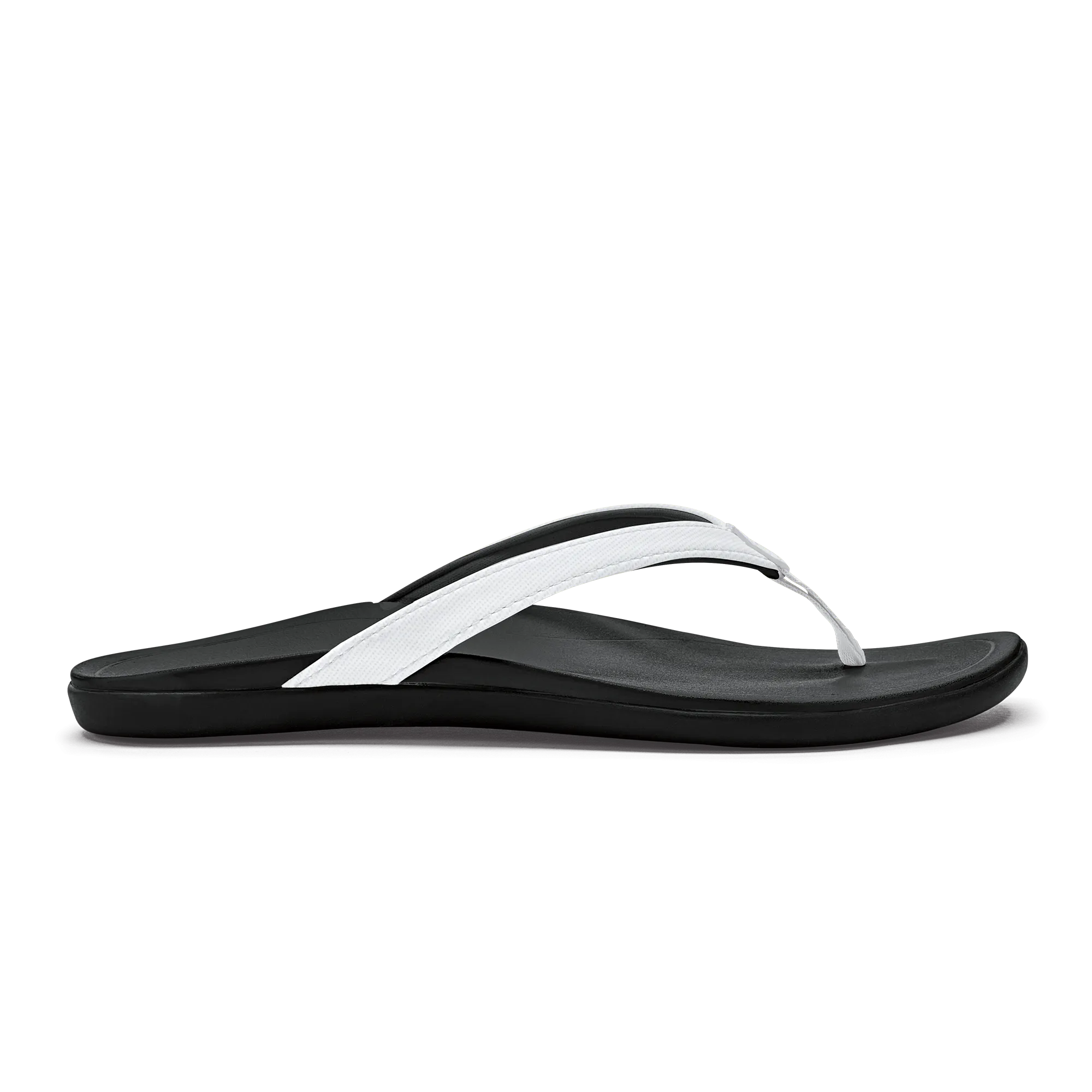 Hopio - White / Onyx Sporty Flip-flops Thong