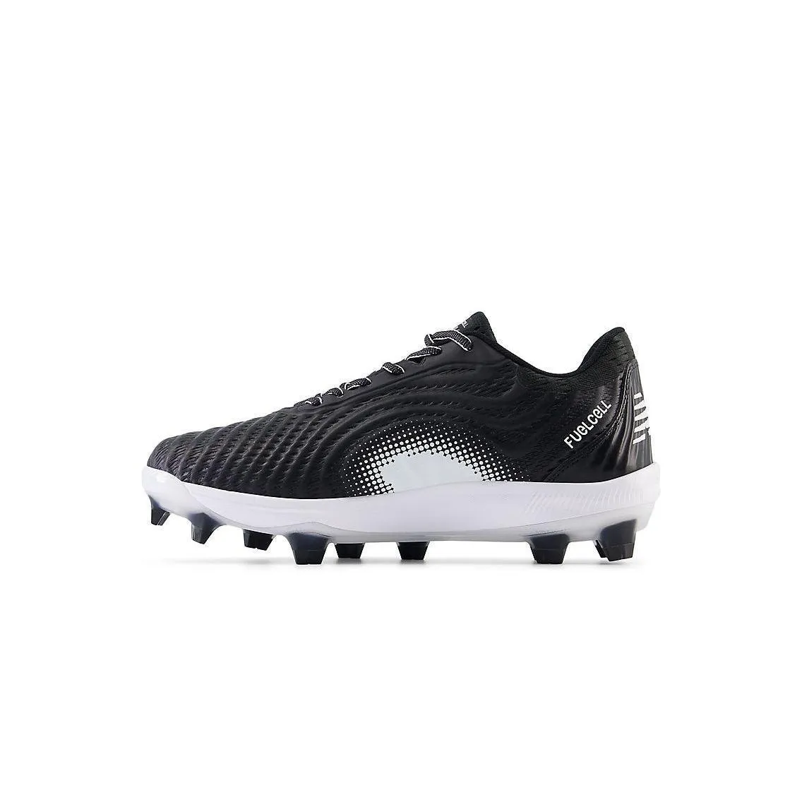 New Balance Men's FuelCell 4040 V7 Molded Baseball Cleats - Black / Optic White - PL4040K7 City Pace Kind Glow