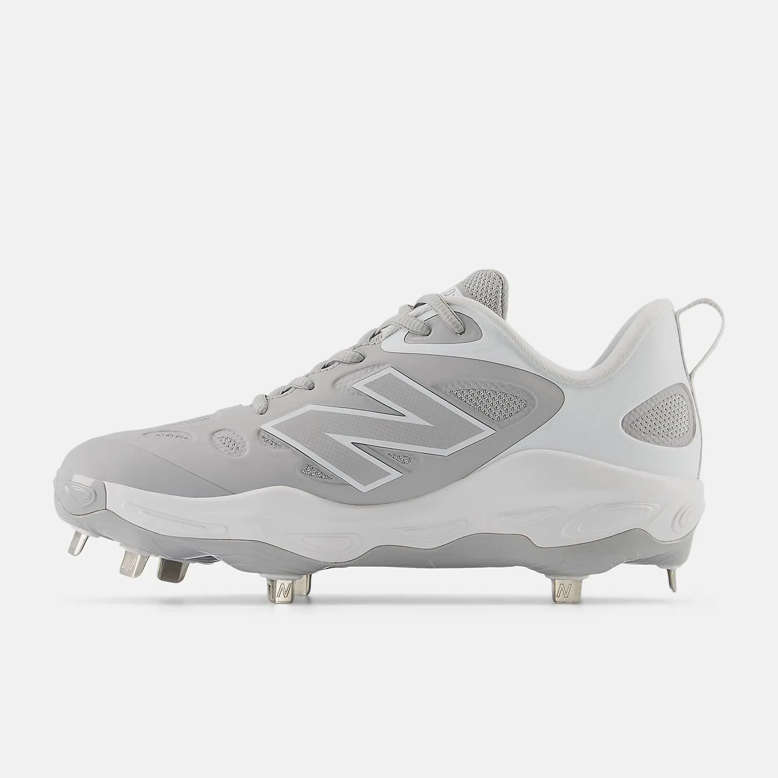 New Balance Women's Fresh Foam X Velo v4 Metal Fastpitch Softball Cleats - Grey SMVELOG4 Cliff Edge