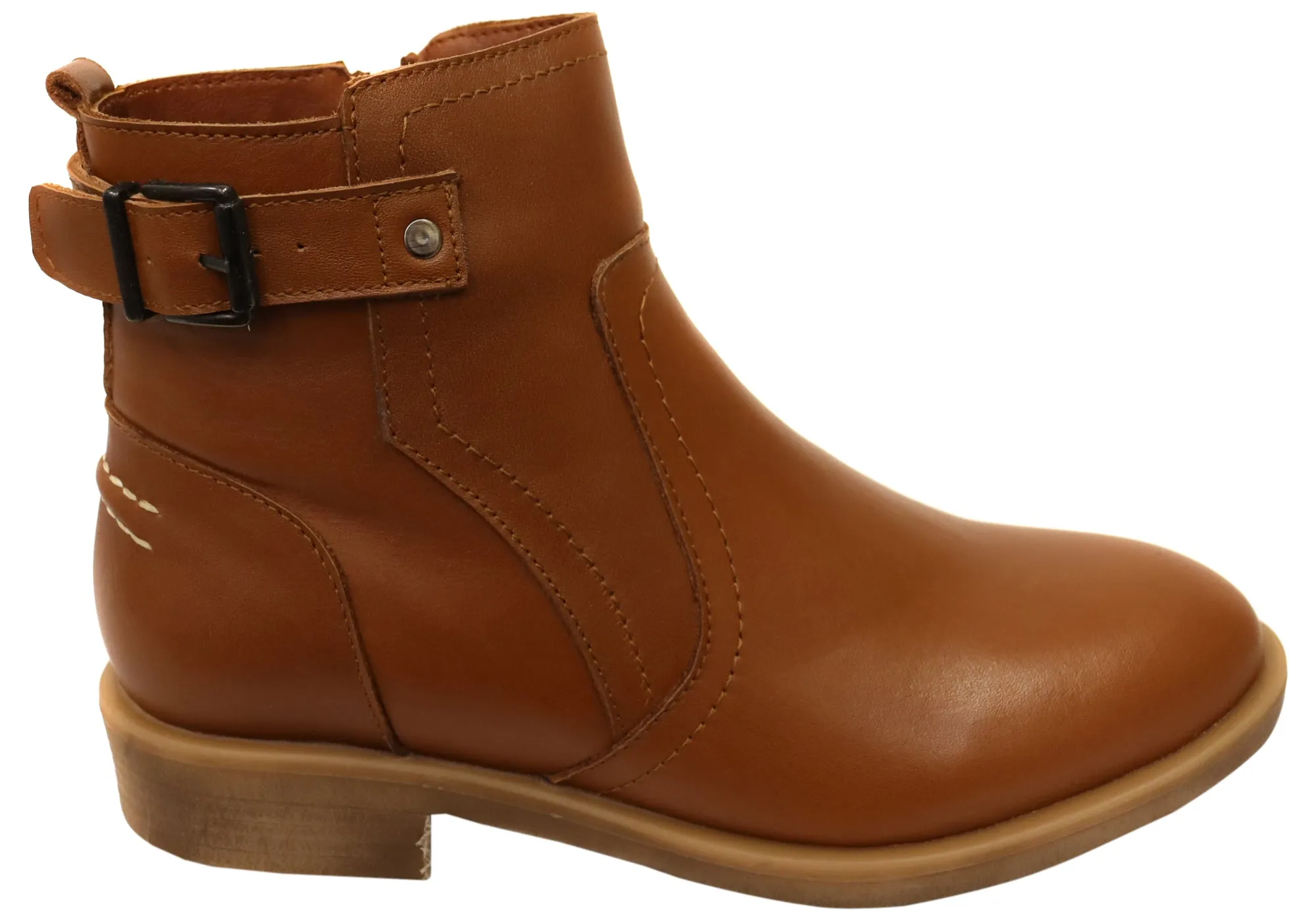 Casual Adventure Reliable Performance Orizonte Deny Womens European Comfortable Leather Ankle Boots