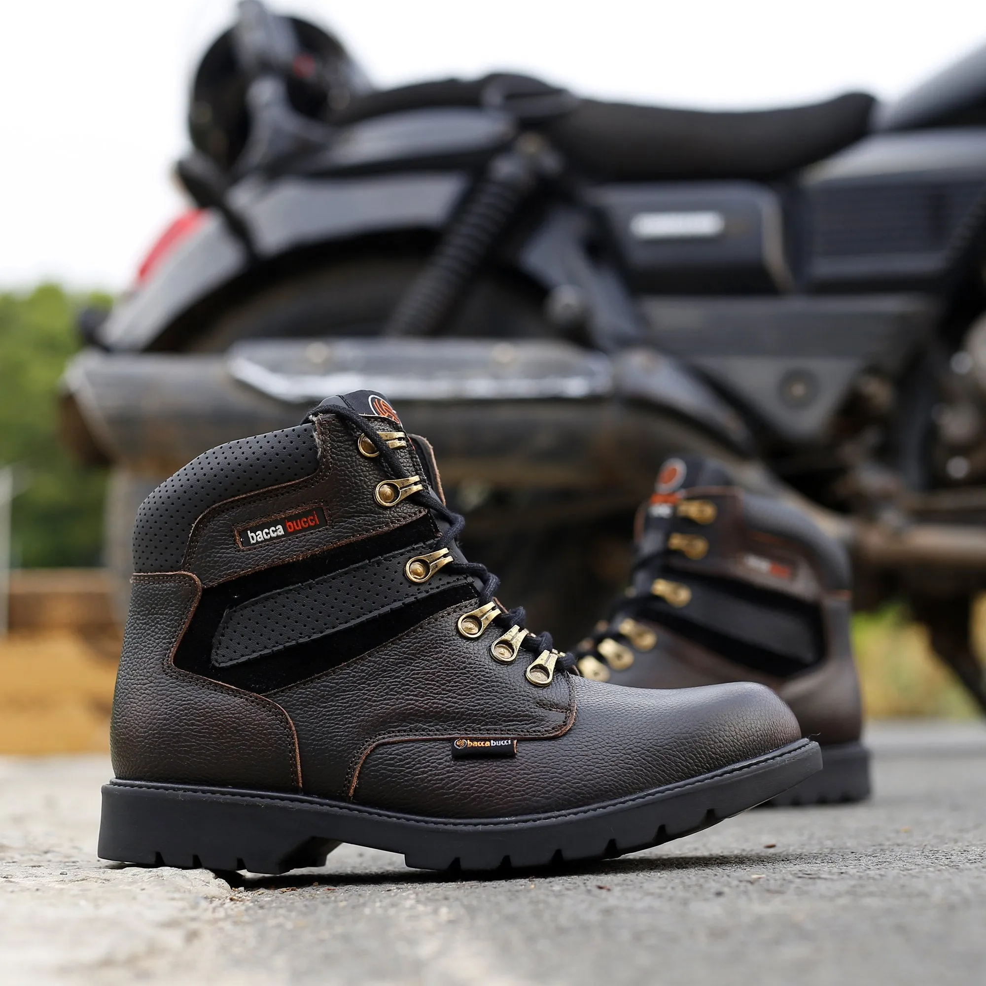 Bacca Bucci Steel Toe Boots Youth Fresh