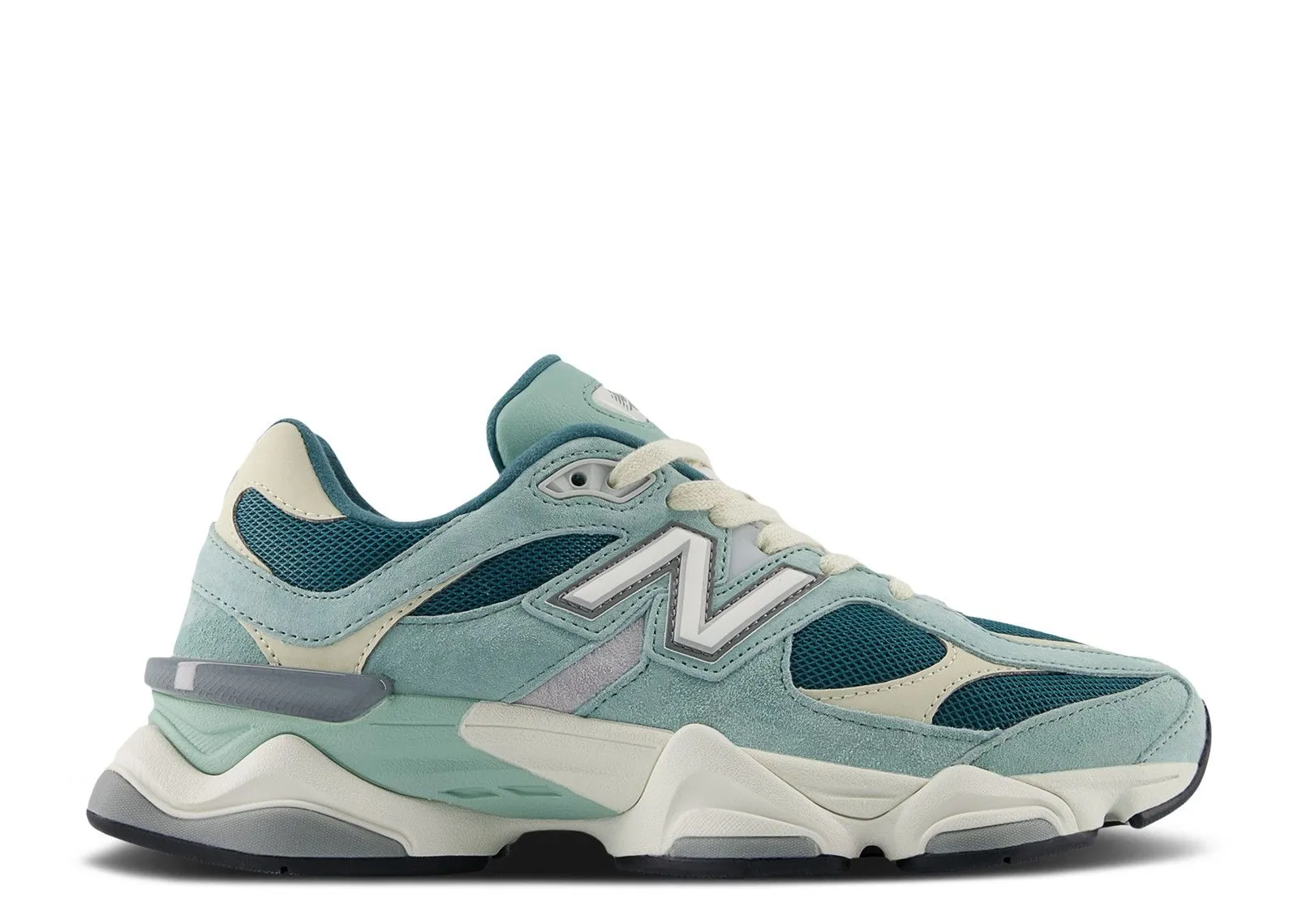 New Balance 9060 Green Cream Daily Comfort Flexible Fit Frequent Travelers